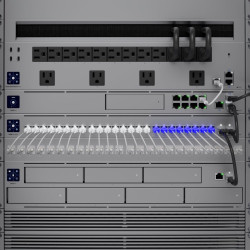 Ubiquiti Switch UniFi 16xRJ45 GBit/8xRJ45 2.5G/2xSFP+ Managed Max 19" Rack-Mountable, 1,3" Touchscreen