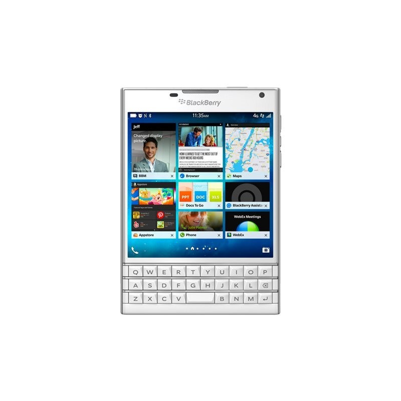 BlackBerry Passport 32GB pure white QWERTZ