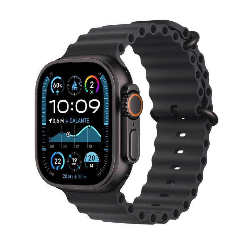 Apple Watch Ultra 2 (2024) black titanium 49mm 4G black ocean band