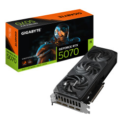 GIGABYTE GeForce RTX 5070 WINDFORCE OC SFF 12G Carte Graphique - 12Go GDDR7, 192 bits, PCI-E 5.0, 2542 MHz Core Clock, 3 x DP