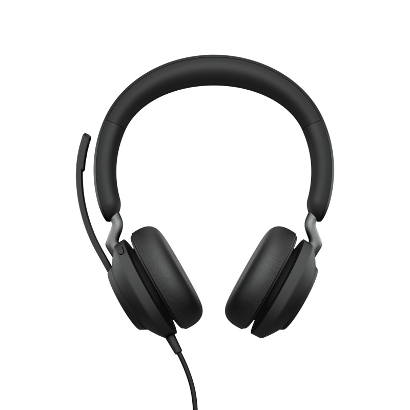 Jabra 24189-999-899 écouteur casque Avec fil Arceau Appels Musique USB Type-C Noir