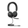 Jabra 24189-999-899 écouteur casque Avec fil Arceau Appels Musique USB Type-C Noir