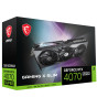 MSI GAMING GeForce RTX 4070 SUPER 12G X SLIM NVIDIA 12 Go GDDR6X