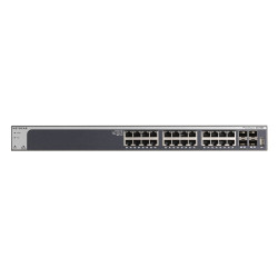 NETGEAR XS728T Managed L2+ L3 10G Ethernet (100 1000 10000) Schwarz