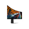 Samsung G95SC monitor komputerowy 124,5 cm (49") 5120 x 1440 px Dual QHD OLED Srebrny