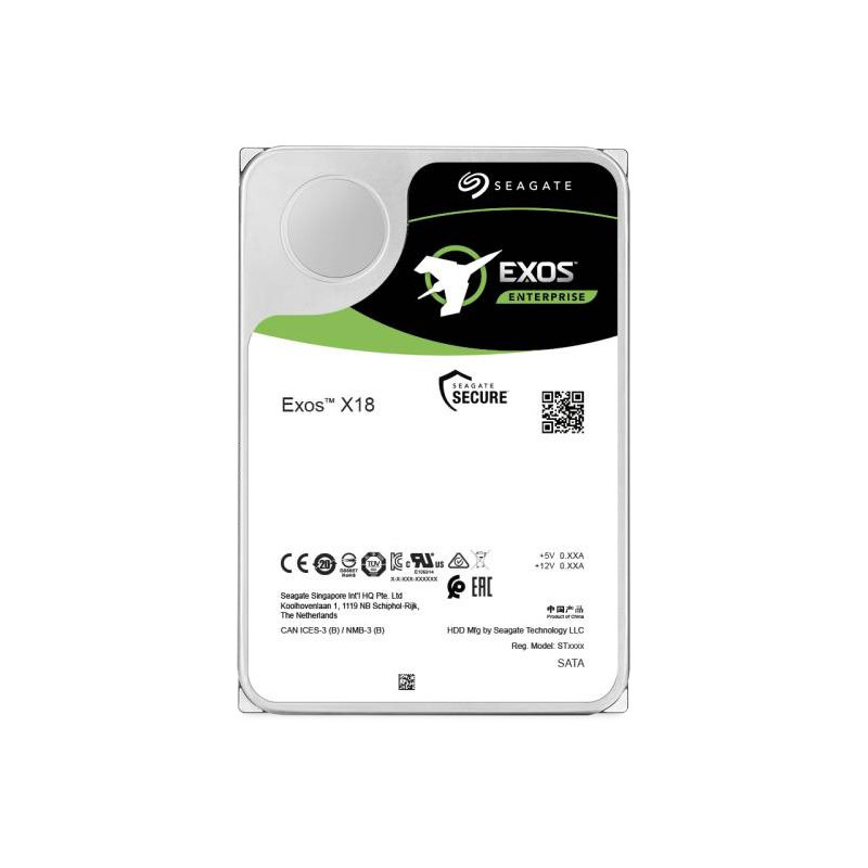 Seagate Enterprise ST14000NM000J disque dur 14 To 7200 tr min 256 Mo 3.5" Série ATA III