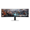 Samsung G93SC écran plat de PC 124,5 cm (49") 5120 x 1440 pixels Dual QHD OLED Argent