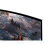 Samsung G93SC écran plat de PC 124,5 cm (49") 5120 x 1440 pixels Dual QHD OLED Argent