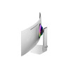 Samsung G93SC monitor komputerowy 124,5 cm (49") 5120 x 1440 px Dual QHD OLED Srebrny