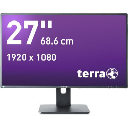 TERRA 3030207 LED display 68,6 cm (27") 1920 x 1080 pixels Full HD Noir