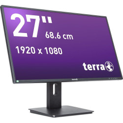 TERRA 3030207 LED display 68,6 cm (27") 1920 x 1080 pixels Full HD Noir
