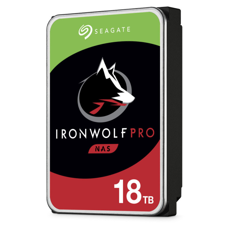 Seagate IronWolf Pro ST18000NE000 disque dur 18 To 7200 tr min 256 Mo 3.5" Série ATA III