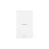 NETGEAR Insight Cloud Managed WiFi 6 AX1800 Dual Band Outdoor Access Point (WAX610Y) 1800 Mbit s Blanc Connexion Ethernet,