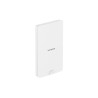 NETGEAR Insight Cloud Managed WiFi 6 AX1800 Dual Band Outdoor Access Point (WAX610Y) 1800 Mbit s Blanc Connexion Ethernet,