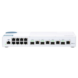 QNAP QSW-M408-4C Netzwerk-Switch Managed L2 Gigabit Ethernet (10 100 1000) Weiß