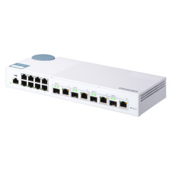 QNAP QSW-M408-4C netwerk-switch Managed L2 Gigabit Ethernet (10 100 1000) Wit