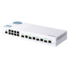 QNAP QSW-M408-4C commutateur réseau Géré L2 Gigabit Ethernet (10 100 1000) Blanc