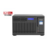 QNAP TVS-h1288X NAS Tower Intel® Xeon® W-1250 16 Go DDR4 0 To QuTS hero Noir