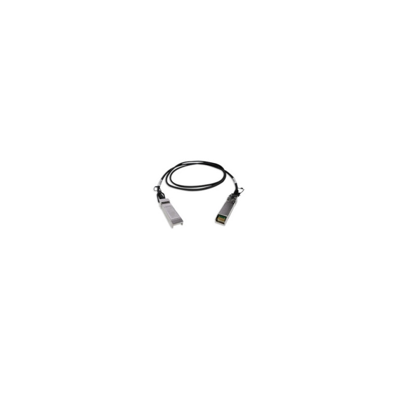QNAP CAB-DAC15M-SFPP-A02 Cable de fibra óptica e InfiniBand 1,5 m SFP+ DAC Negro QNAP CAB-DAC15M-SFPP-A02 Cable de fibra óptica e InfiniBand 1,5 m SFP+ DAC Negro
