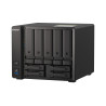 QNAP TS-H973AX NAS Tower Ryzen Embedded V1500B 32 Go DDR4 0 To QuTS hero Noir