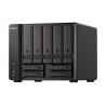 QNAP TS-H973AX NAS Tower Ryzen Embedded V1500B 32 Go DDR4 0 To QuTS hero Noir