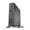 Shuttle XPC slim Barebone DS50U7, i7-1355U, 2x LAN (1x 2.5Gbit ,1x 1Gbit), 1xCOM,1xHDMI,1xDP, 1x VGA, lüfterlos, 24 7