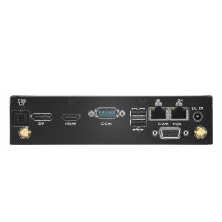Shuttle XPC slim Barebone DS50U7, i7-1355U, 2x LAN (1x 2.5Gbit ,1x 1Gbit), 1xCOM,1xHDMI,1xDP, 1x VGA, lüfterlos, 24 7