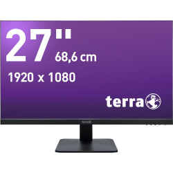 TERRA 3030229 écran plat de PC 68,6 cm (27") 1920 x 1080 pixels Full HD LED Noir