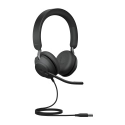 Jabra 24189-999-999 słuchawki zestaw słuchawkowy Przewodowa Opaska na głowę Połączenia muzyka USB Typu-A Czarny