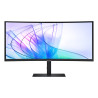 Samsung S65VC écran plat de PC 86,4 cm (34") 3440 x 1440 pixels UltraWide Quad HD LCD Noir