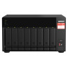 QNAP TS-873A NAS Tower Ryzen Embedded V1500B 8 Go DDR4 0 To QNAP Turbo System Noir