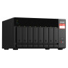 QNAP TS-873A NAS Tower Ryzen Embedded V1500B 8 Go DDR4 0 To QNAP Turbo System Noir
