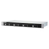 QNAP TR-004U behuizing voor opslagstations HDD- SSD-behuizing Zwart, Grijs 2.5 3.5"