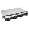 QNAP TR-004U Boîtier de disques de stockage Boîtier disque dur SSD Noir, Gris 2.5 3.5"
