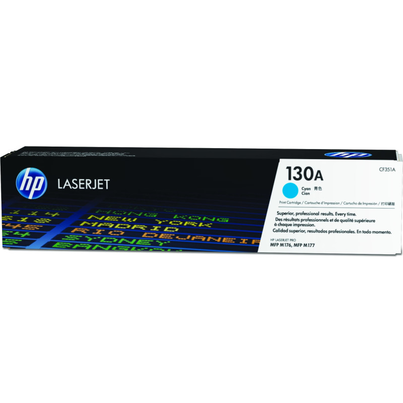 HP 130A Cyan Original LaserJet Tonerkartusche