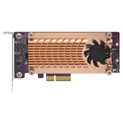 QNAP QM2-2S-220A interfacekaart -adapter Intern M.2