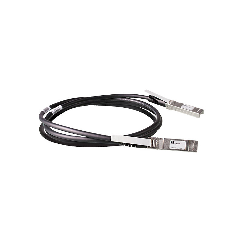 HP 10G SFP+ to SFP+ 3m Direct Attach Copper câble InfiniBand et à fibres optiques SFP+ Noir HP 10G SFP+ to SFP+ 3m Direct Attach Copper câble InfiniBand et à fibres optiques SFP+ Noir