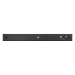 D-Link DGS-1210-24P Géré L2 Gigabit Ethernet (10 100 1000) Connexion Ethernet, supportant l'alimentation via ce port (PoE) Noir
