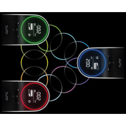 APC Back-UPS Pro BGM2200B-GR - 2200VA 1320 W, 4 prises Schuko et 2 prises C13, 3 chargeurs USB, port de données USB