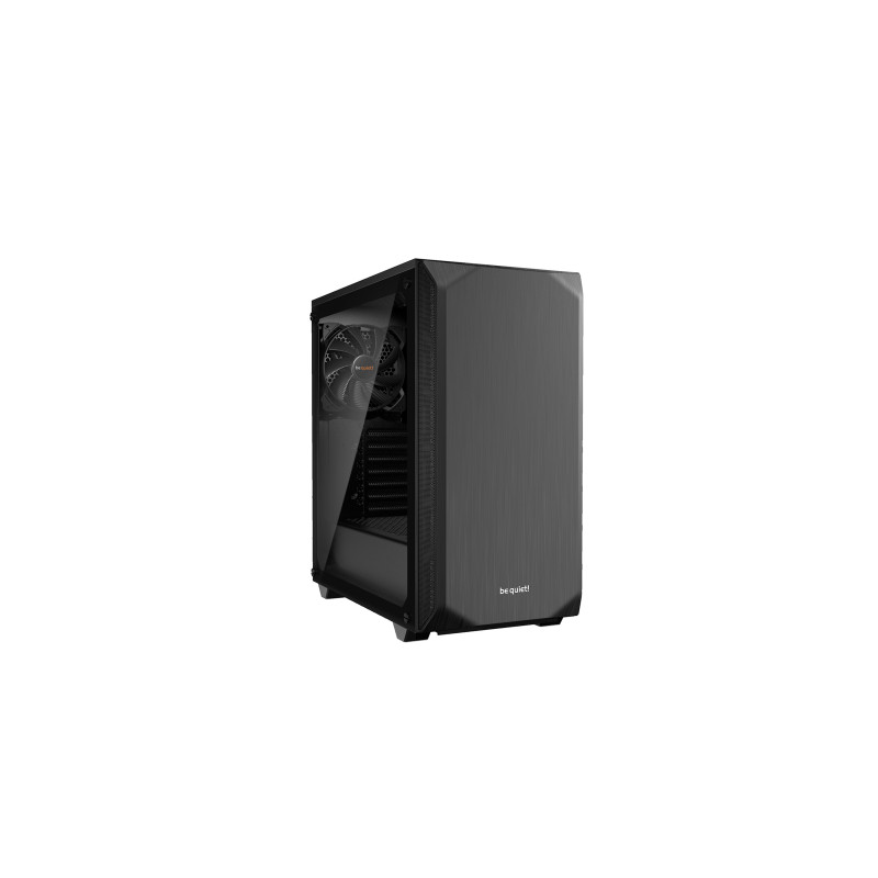 be quiet! Pure Base 500 noir | Boîtier PC vitré, Mini ATX   Micro ATX   ATX, 2 ventilateurs Pure Wings 2 140 mm