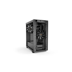 be quiet! Pure Base 500 noir | Boîtier PC vitré, Mini ATX   Micro ATX   ATX, 2 ventilateurs Pure Wings 2 140 mm