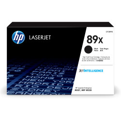HP 89X oryginalny czarny toner LaserJet o dużej wydajności