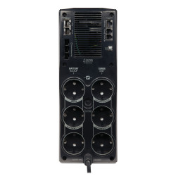 APC Back-UPS PRO BR1500G-GR - USV, 1500VA, 6x Steckdose, USB, erweiterbare Laufzeit