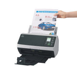 Ricoh fi-8170 Numériseur chargeur automatique de documents (adf) + chargeur manuel 600 x 600 DPI A4 Noir, Gris
