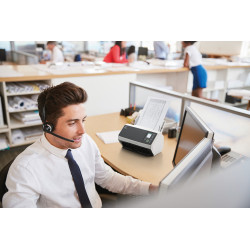 Ricoh fi-8170 ADF- handmatige invoer scanner 600 x 600 DPI A4 Zwart, Grijs