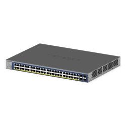 NETGEAR GS752TXP hanterad L2 L3 L4 10G Ethernet (100 1000 10000) Strömförsörjning via Ethernet (PoE) stöd Svart