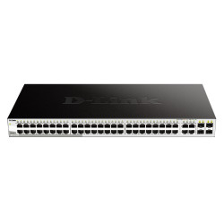D-Link DGS-1210-48 commutateur réseau Géré L2 Gigabit Ethernet (10 100 1000) 1U Noir