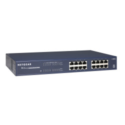 NETGEAR ProSAFE Unmanaged Switch - JGS516 - 16 Gigabit Ethernet poorten 10 100 1000 Mbps