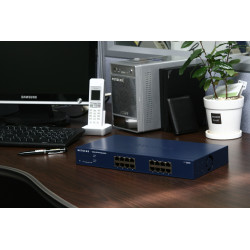 NETGEAR ProSAFE Unmanaged Switch - JGS516 - 16 Gigabit Ethernet poorten 10 100 1000 Mbps