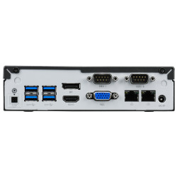 Shuttle XPC slim Barebone DL30N, Intel N100, 1x DDR5, 2x LAN (2x 2.5Gbit), 2xCOM,1xHDMI,1xDP, 1x VGA, fanless, fonctionnement